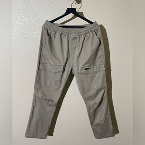 YoungLA Men's Cargo Pants in Tan